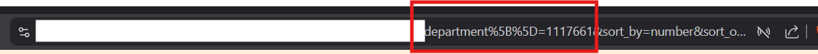 SolarWinds Internal Field Value in URL